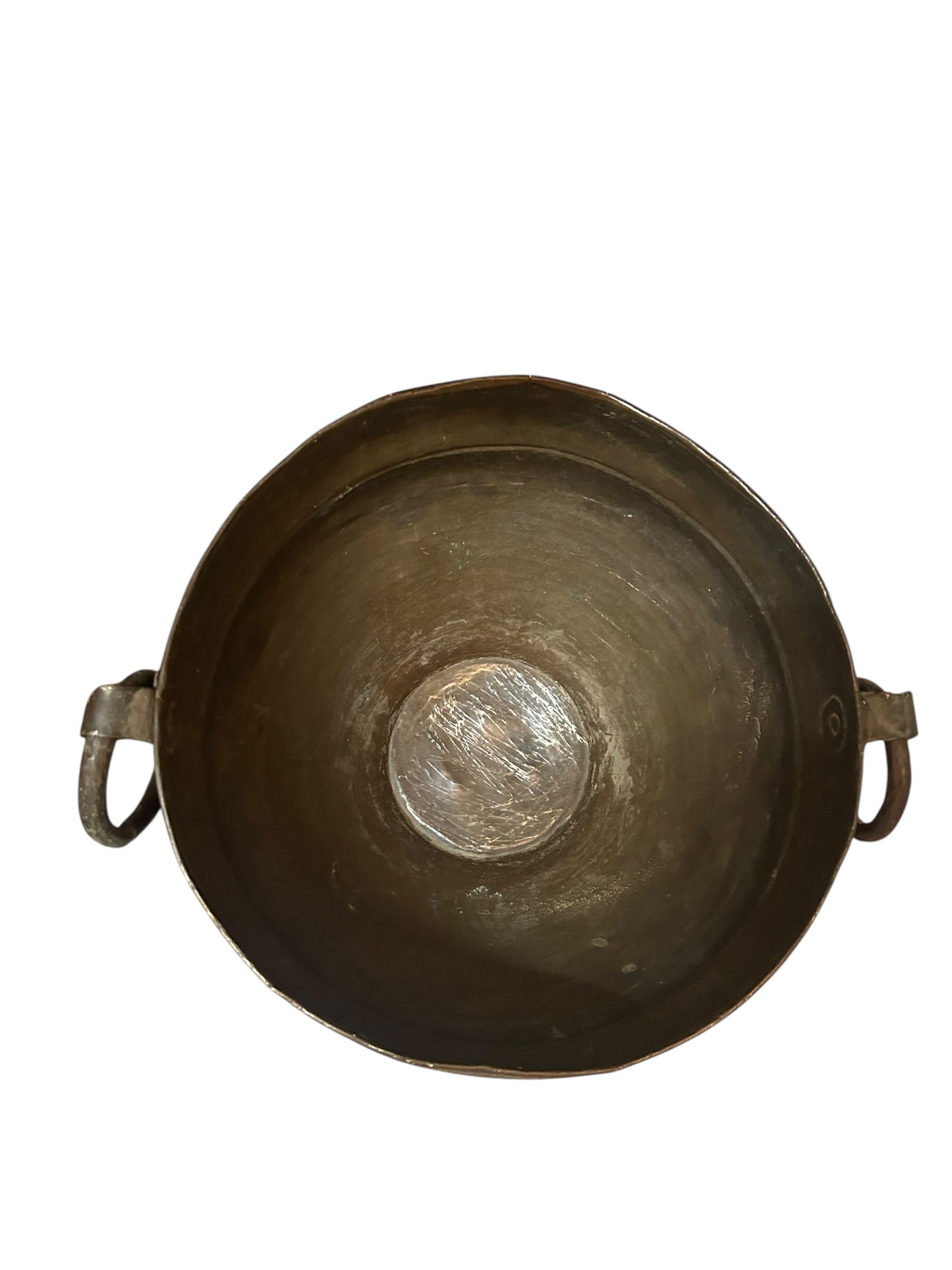 Antique Brass Planter Pot Hand Made Old Brass Pot Big Size Planter Pot